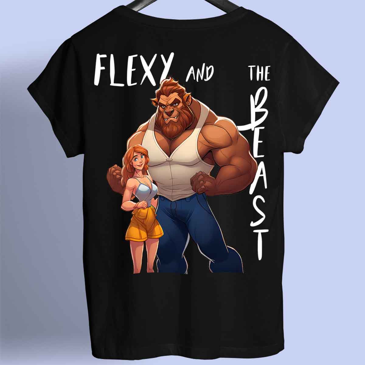 Flexy - Premiumskjorta Unisex Baktryck