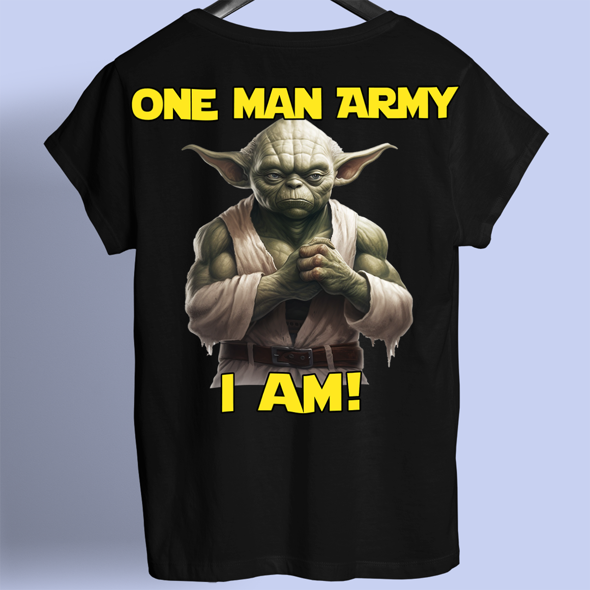 One Man Army - Camisa Premium Unisex Backprint