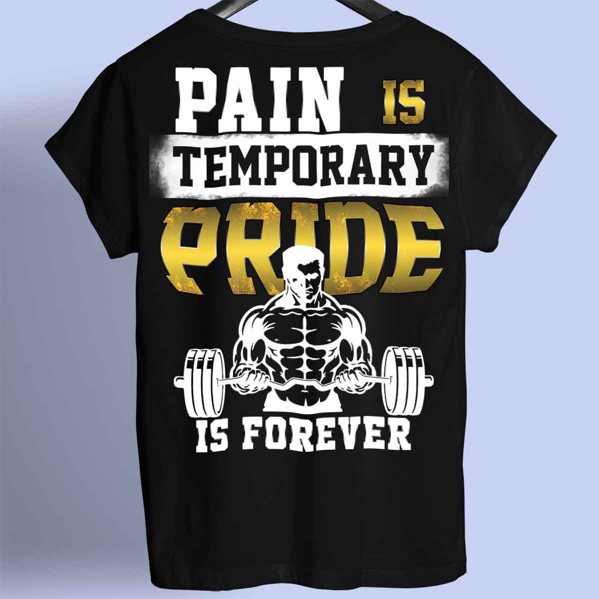 Pride - Premium shirt, unisex-rugafdruk