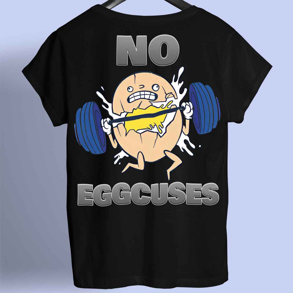 Eggcuses - Premium T-shirt Unisex Baktryck