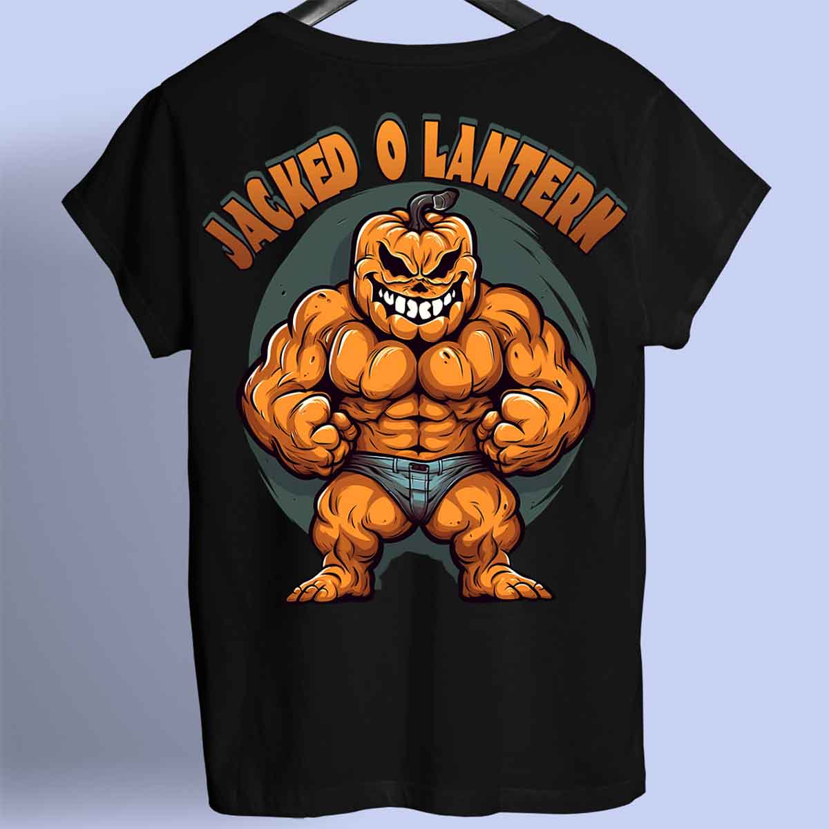 Jacked o Lantern - Camiseta Premium Unisex Backprint