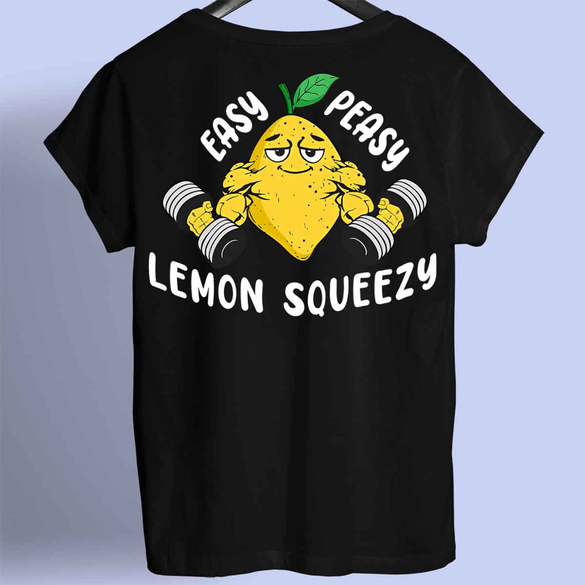 Lemon Squeezy - Camicia Premium con stampa sul retro unisex