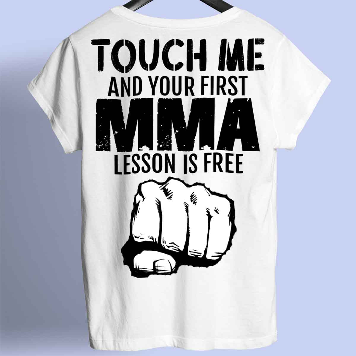 MMA - Camiseta Premium Unisex Backprint