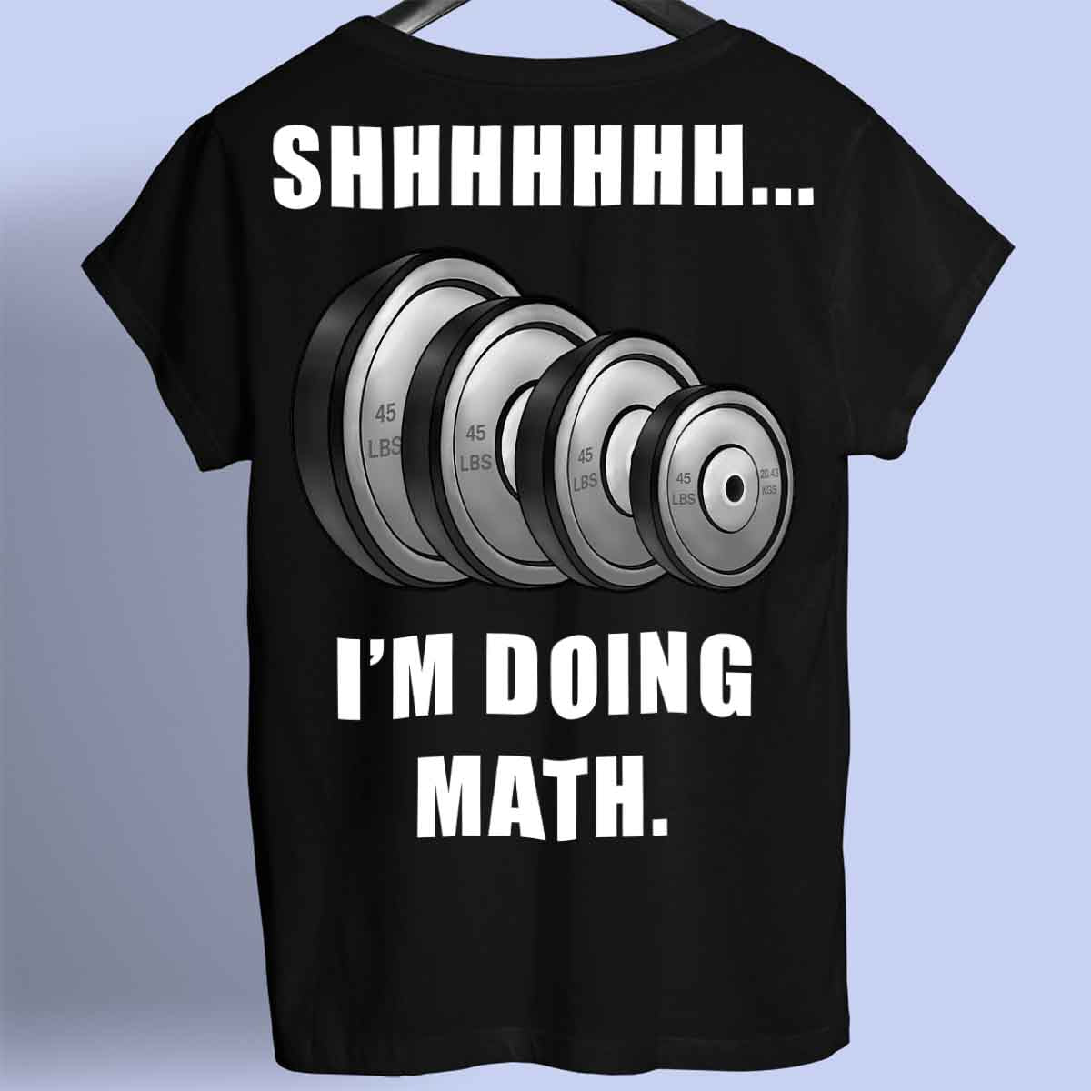 Math - Premium T-Shirt Unisex Backprint