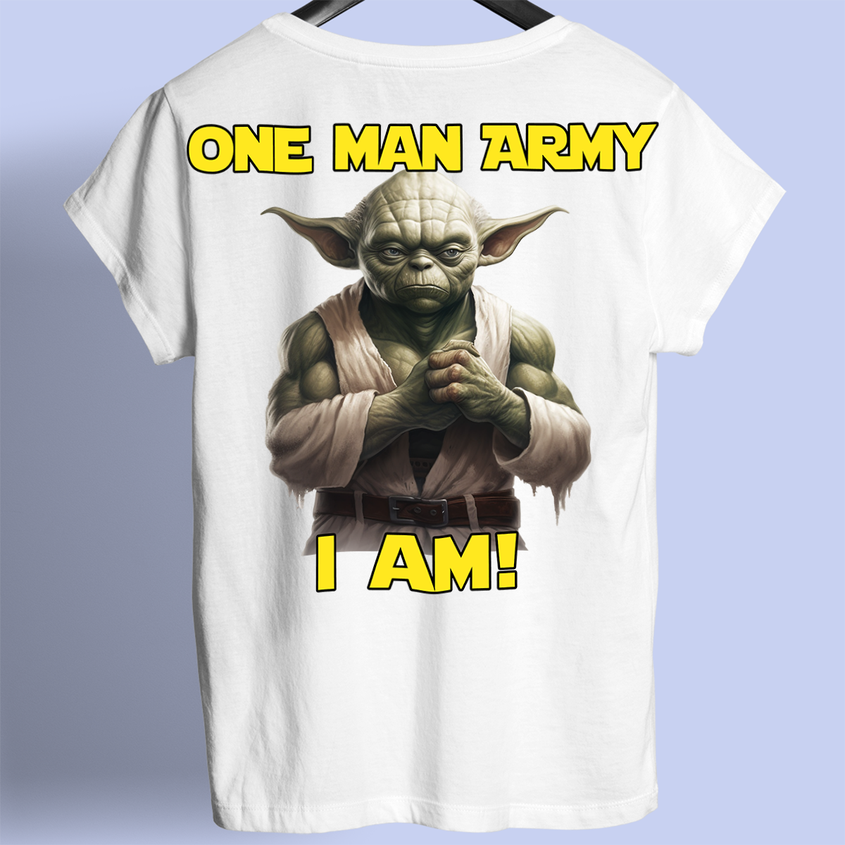 One Man Army - Camicia Premium con stampa sul retro unisex