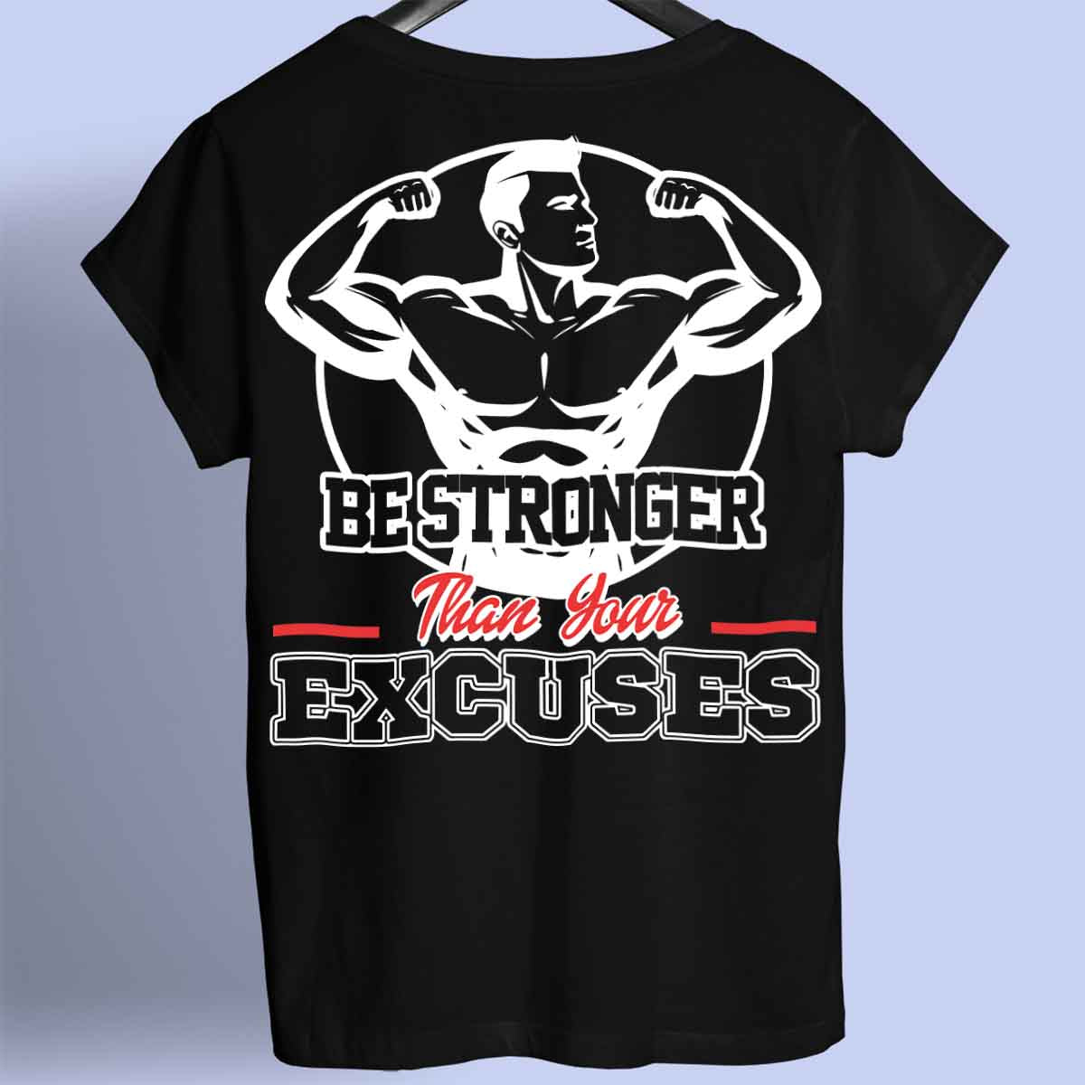 Be Stronger - Camisa Premium Unissex Backprint