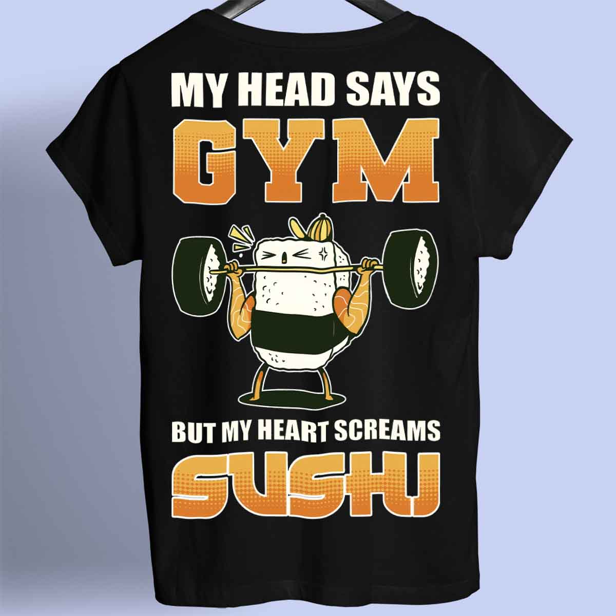 Sushi - Premium T-shirt Unisex Baktryck