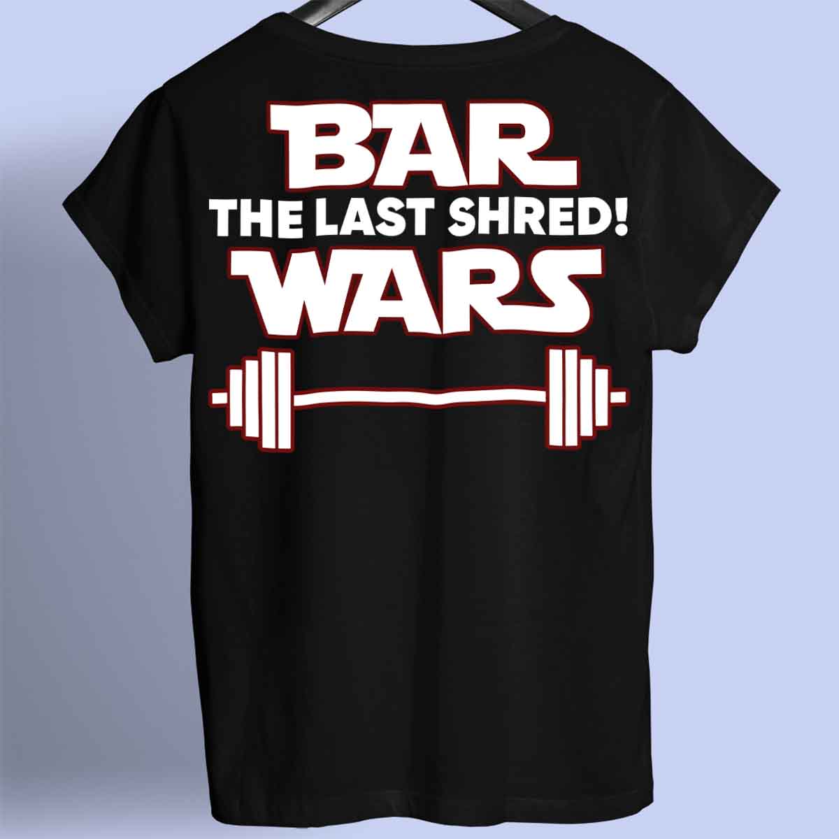 Bar Wars - Camiseta Premium Unisex Backprint