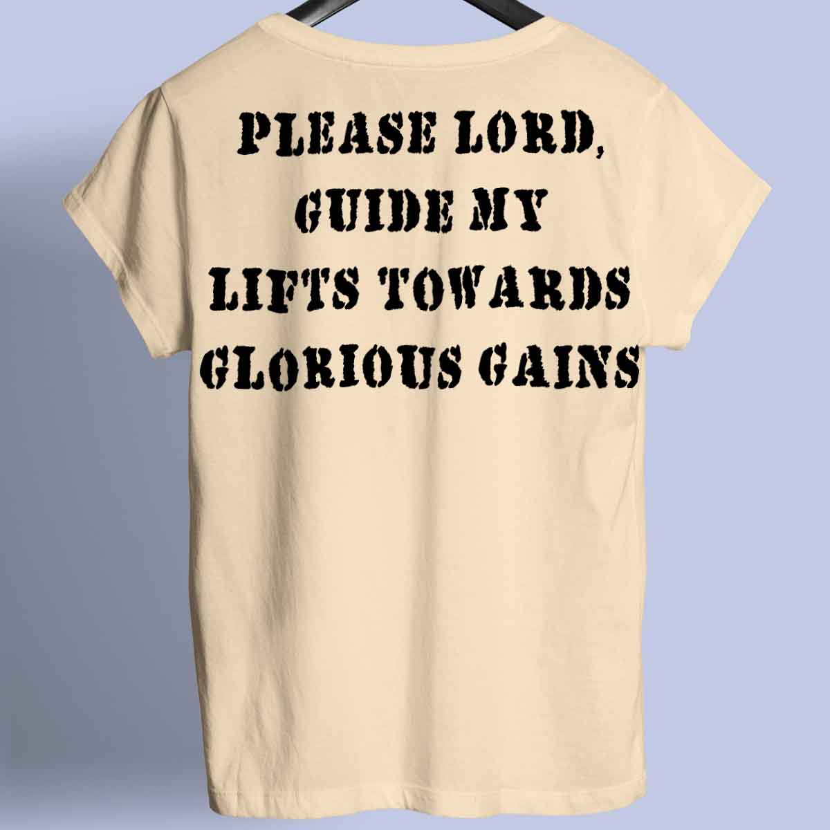 Glorious Gains - Premium Shirt Unisex Backprint