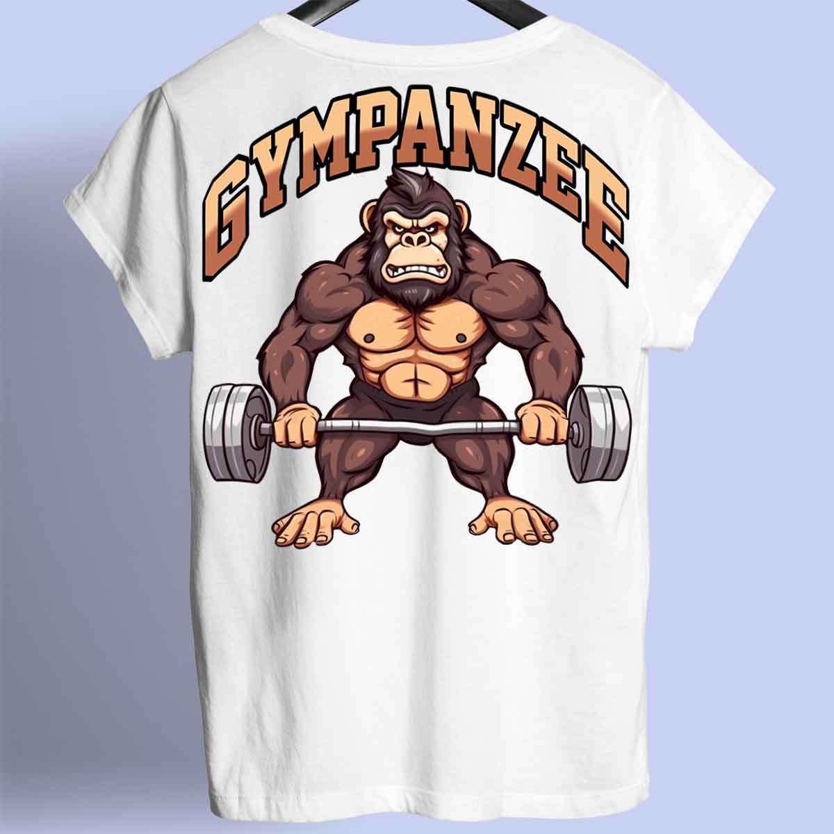 Gympanzee - Premium paita Unisex taustaprintti