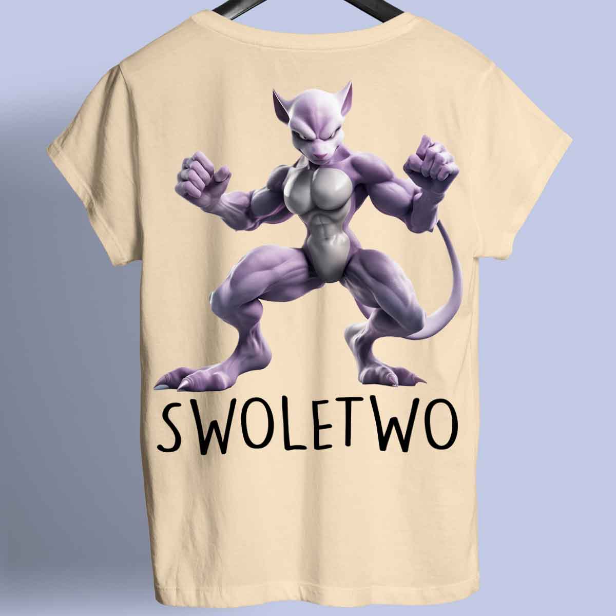 Swoletwo - Premium T-shirt, unisex-rugafdruk