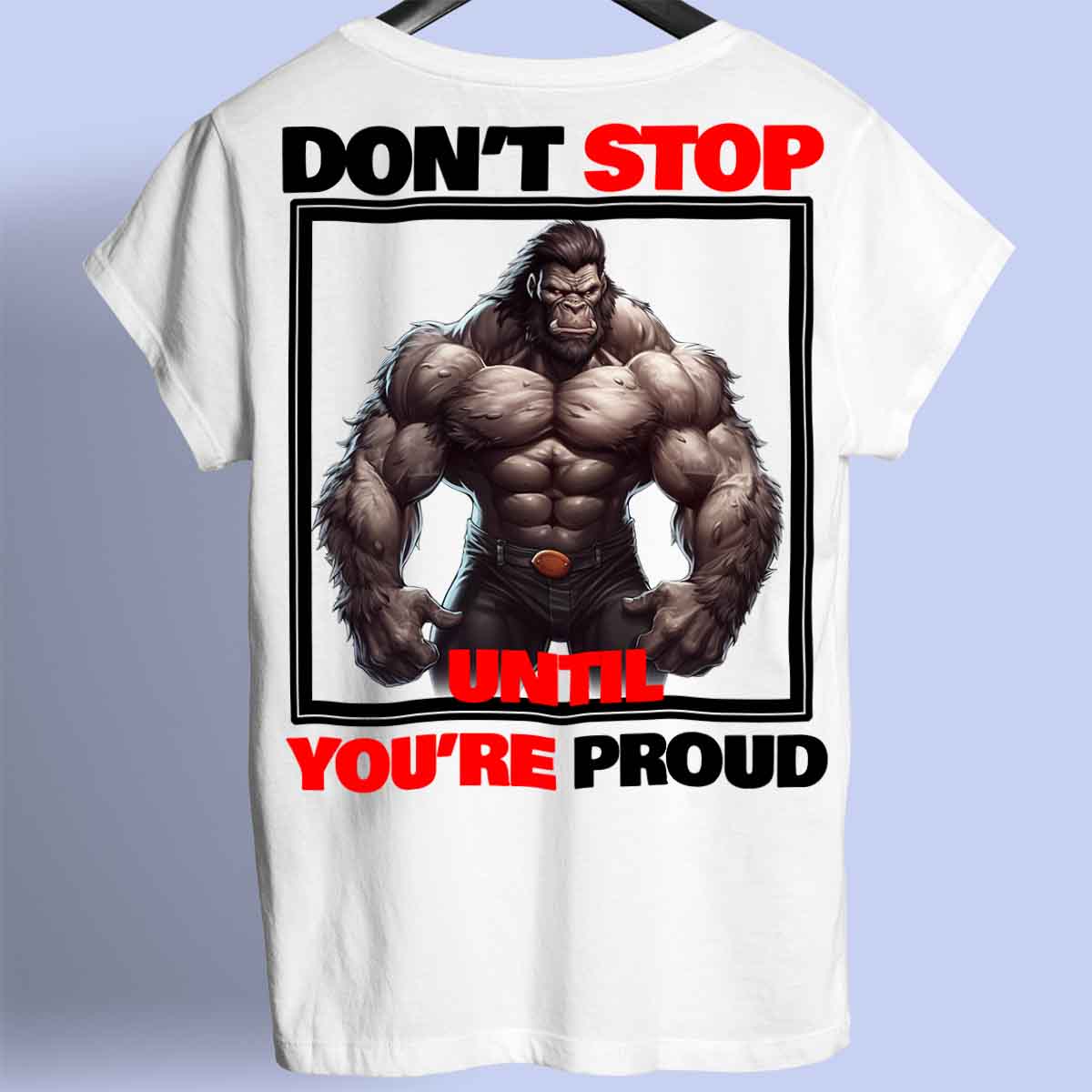 Proud - Camisa Premium Unissex Costas