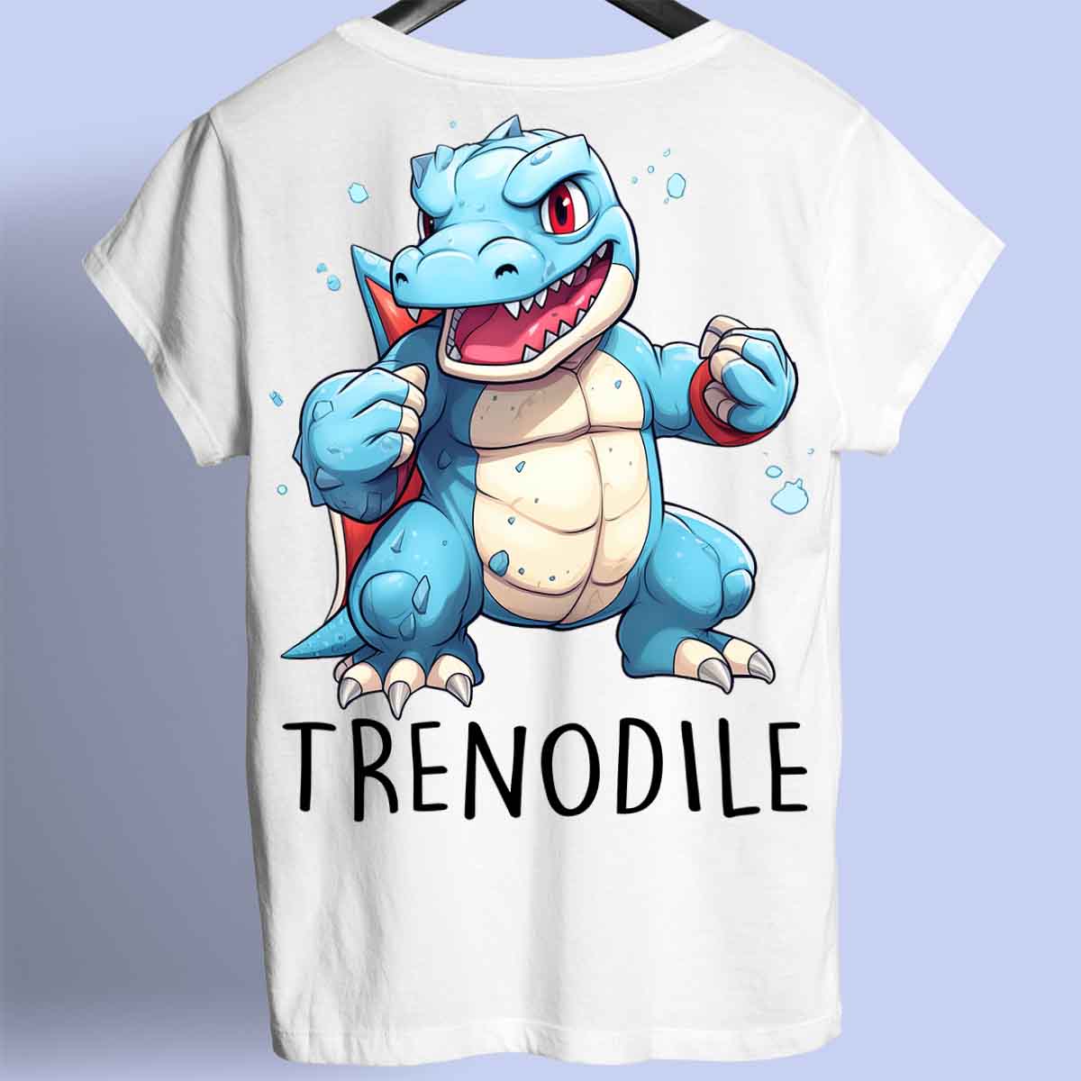 Trenodile - Camiseta Premium Unissex Backprint