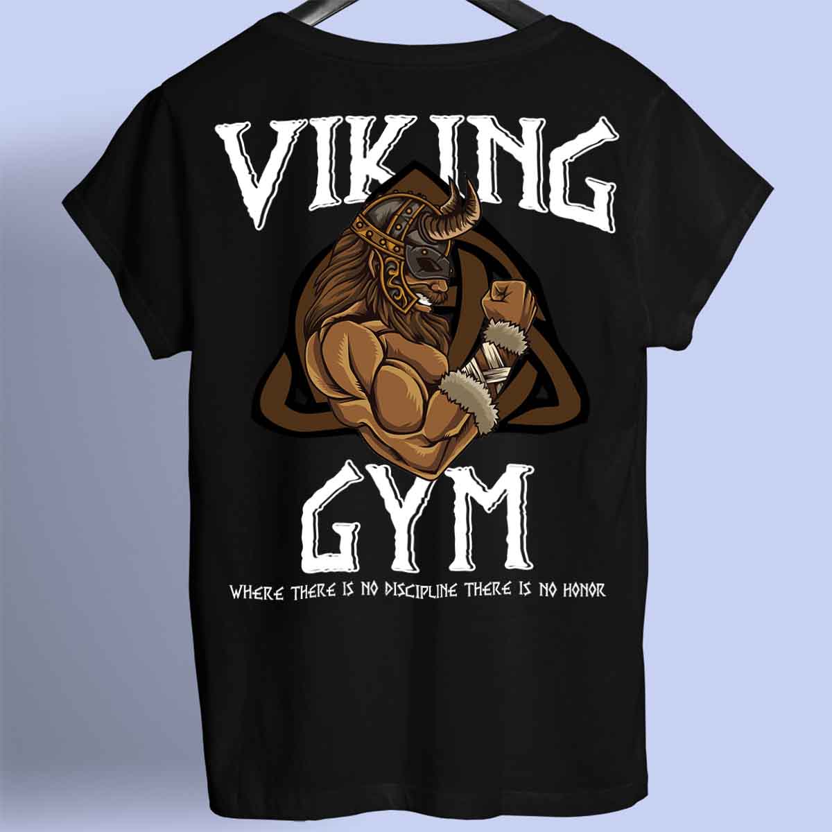 Viking Gym - Camisa Premium Unissex Backprint