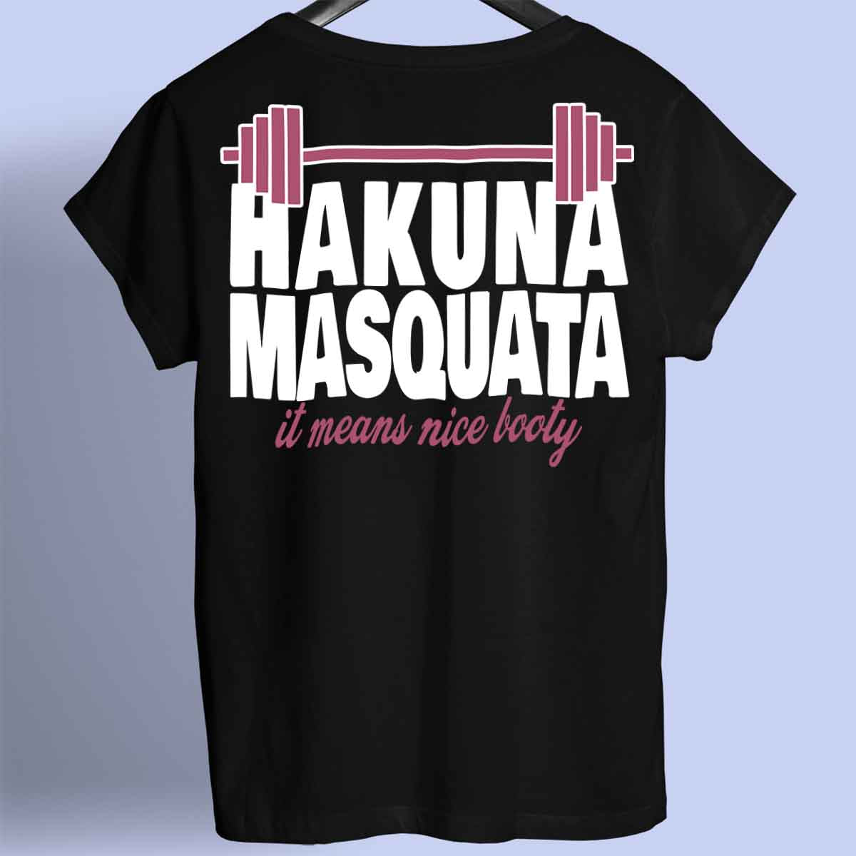 Hakuna Masquata - Premium shirt, unisex-rugafdruk