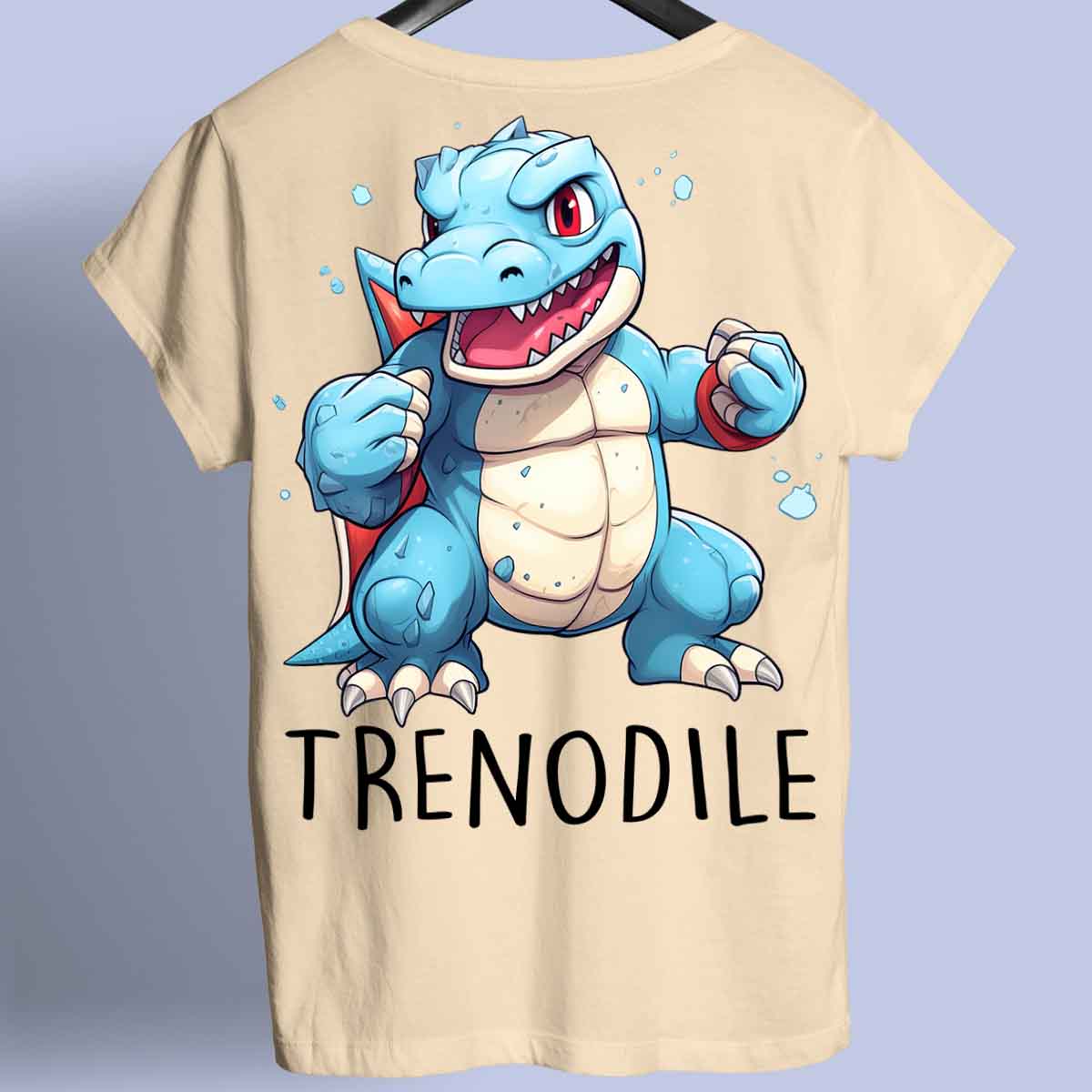 Trenodile - Camiseta Premium Unissex Backprint