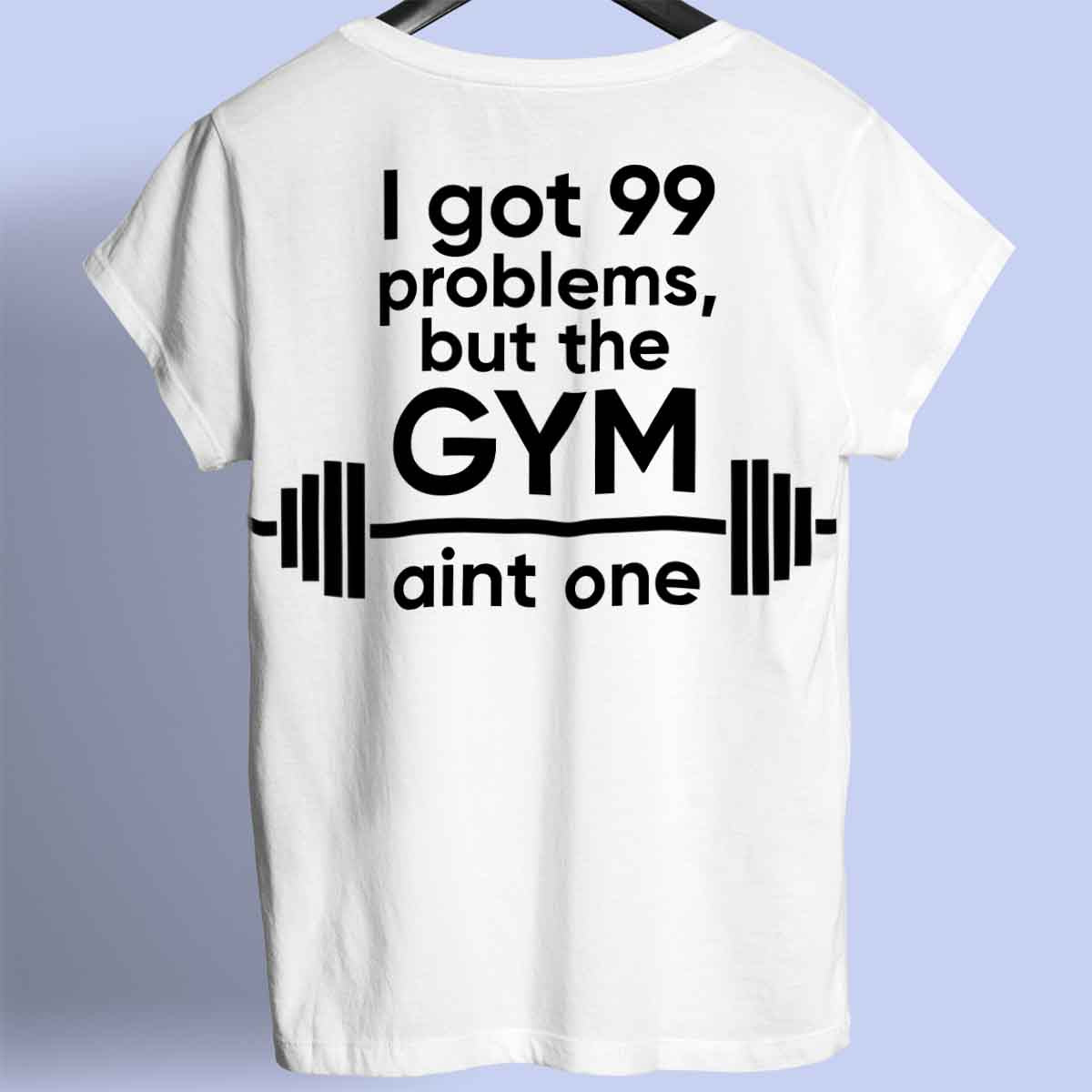 99Problems - Premiumskjorta Unisex Baktryck