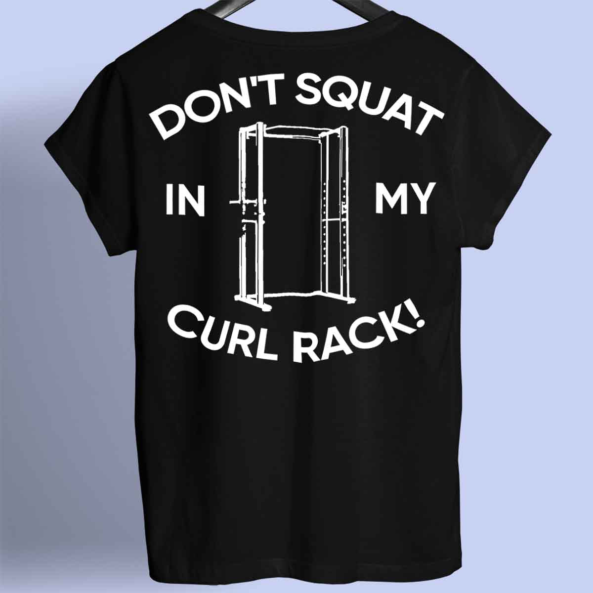 Curl Rack - Premium Shirt Unisex taustaprintti