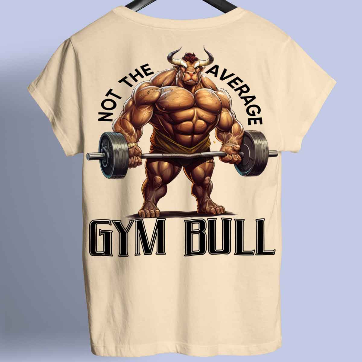 Not The Average - Camiseta Premium Unissex Backprint