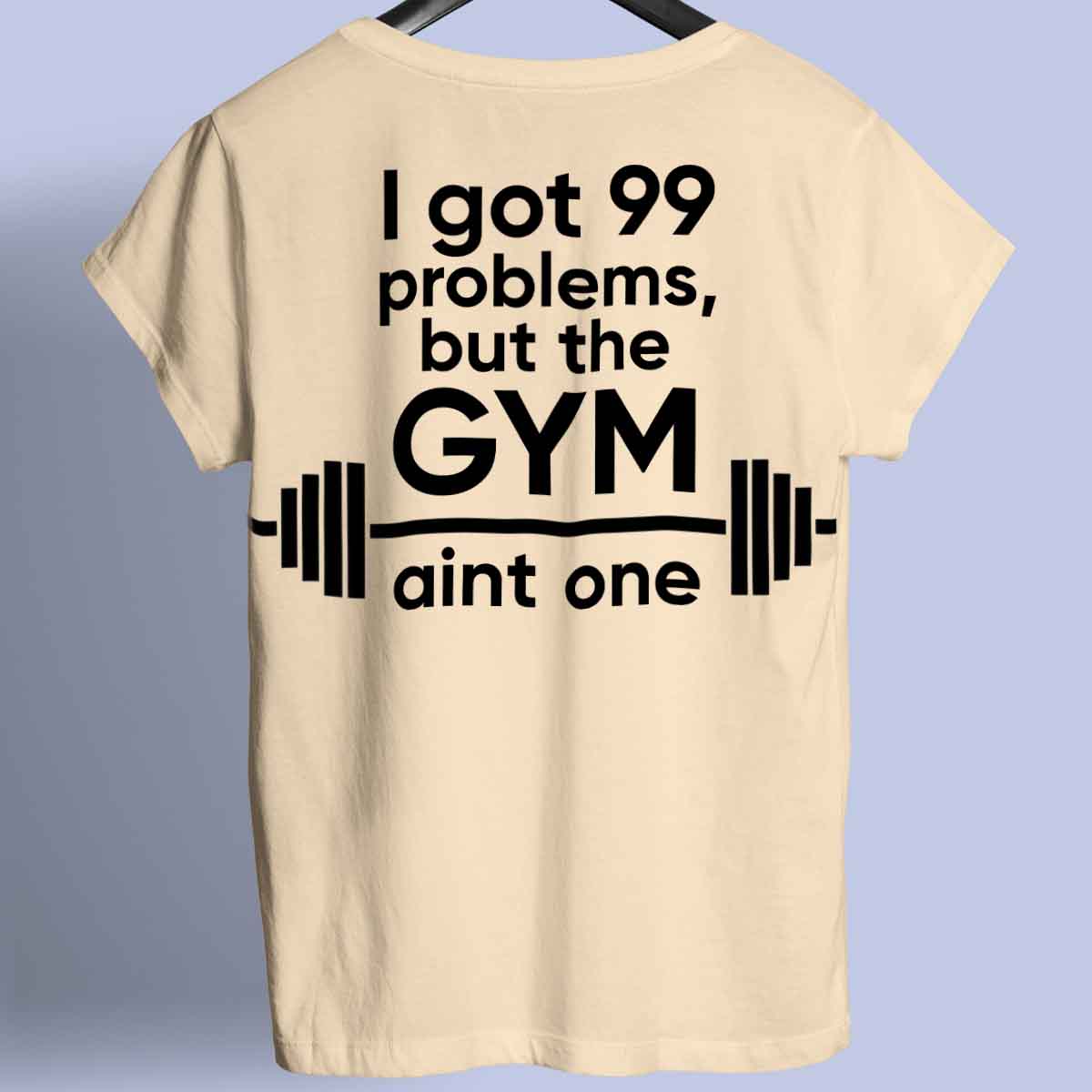 99Problems - Premiumskjorta Unisex Baktryck