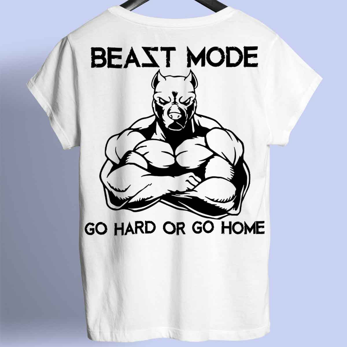 Beazt Mode  - Premium T-Shirt Unisex Backprint