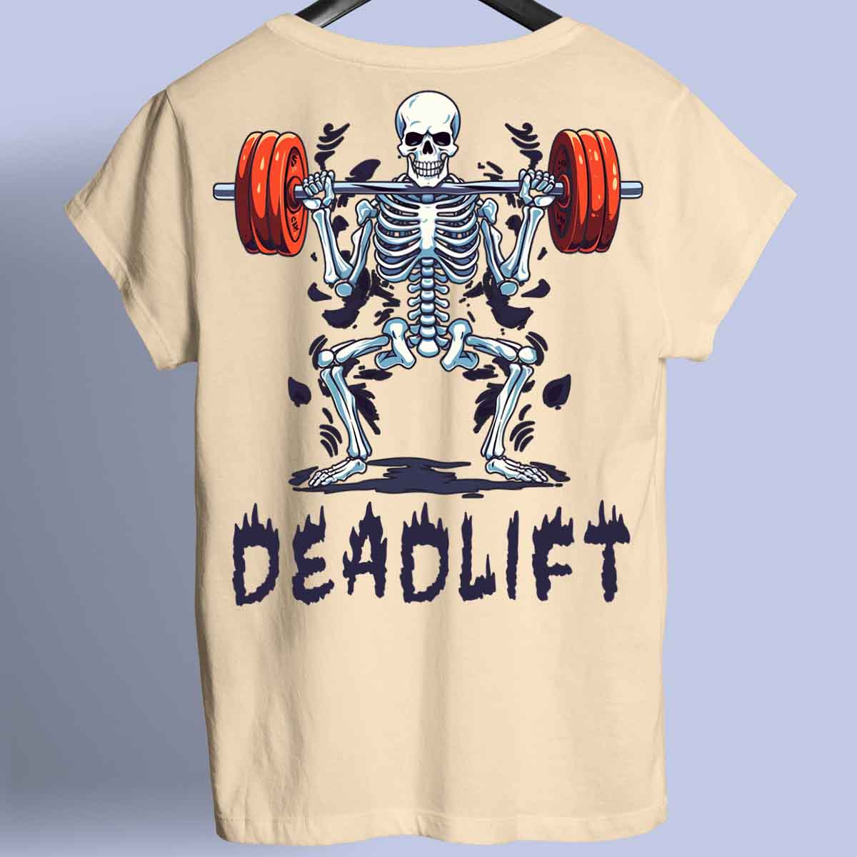 Deadlift - Maglietta Premium con stampa unisex