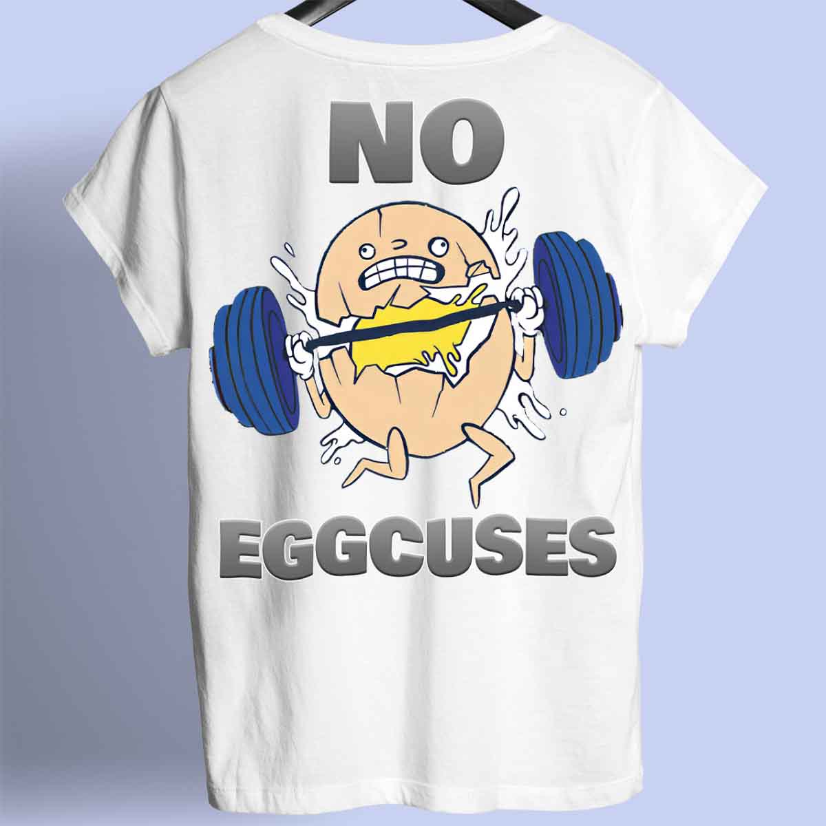 Eggcuses - Premium tričko Unisex Backprint