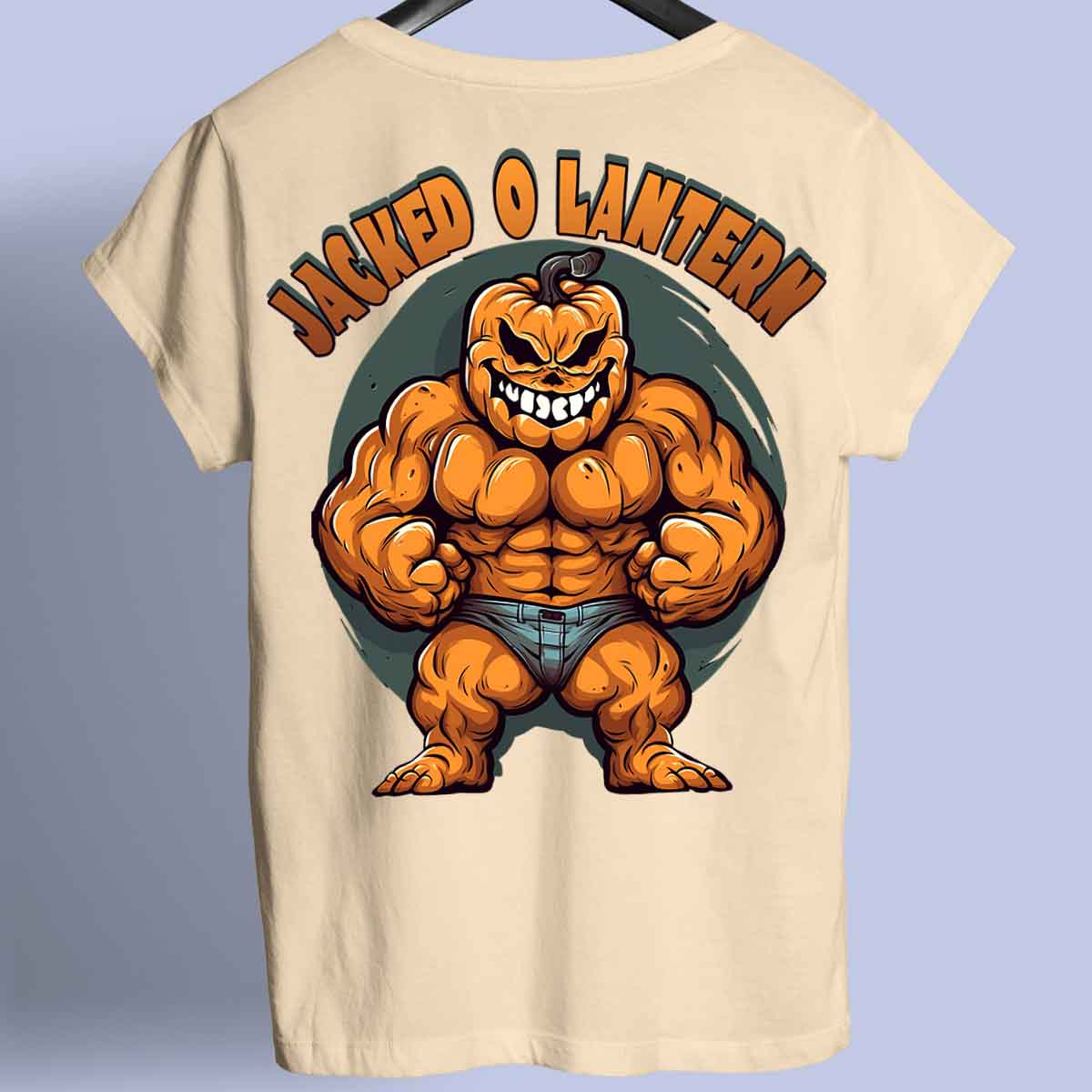 Jacked o Lantern - Premium T-shirt, unisex-rugafdruk