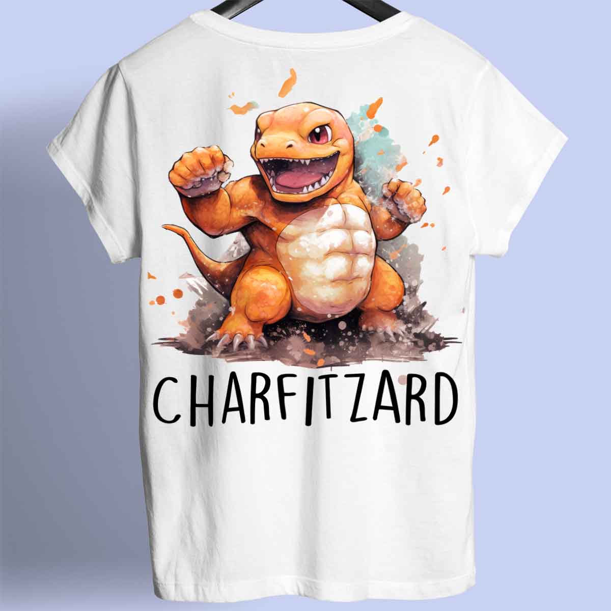 Charfitzard - prémiové tričko Unisex Backprint