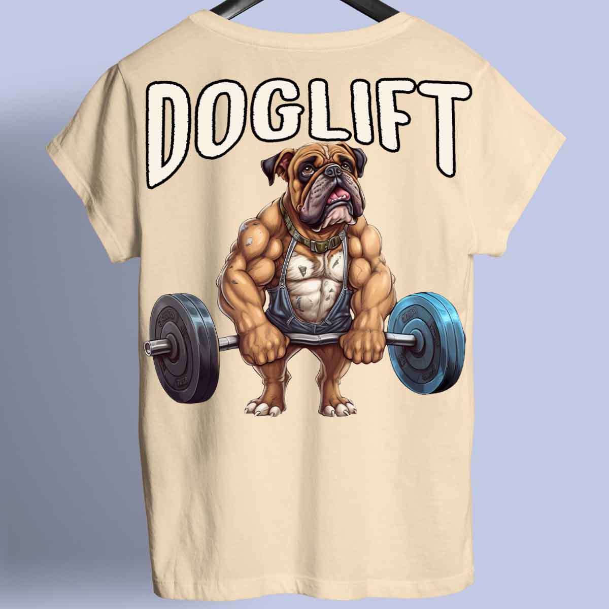 Doglift - Premium T-paita Unisex Taustaprintti