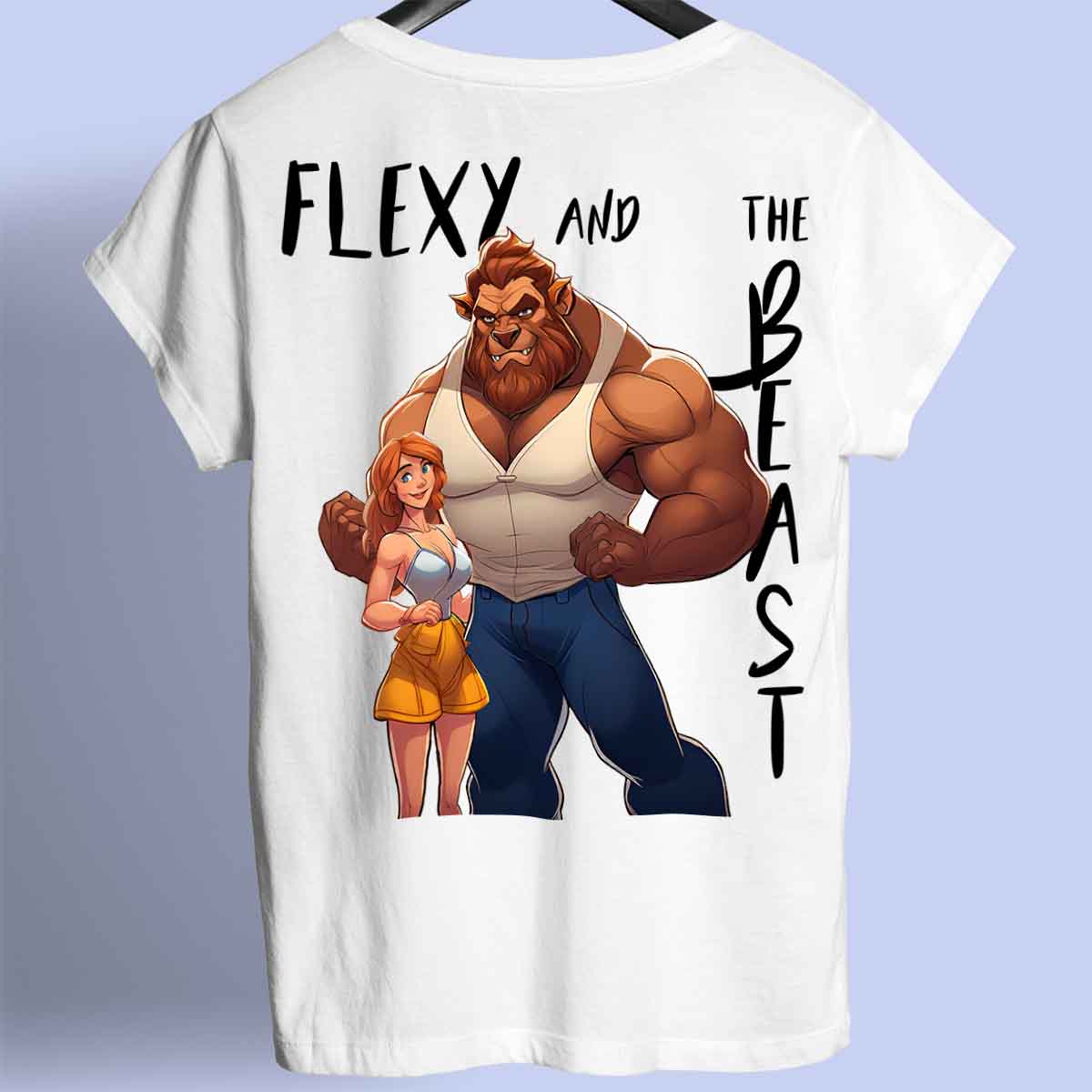 Flexy - Premium Shirt Unisex taustaprintti