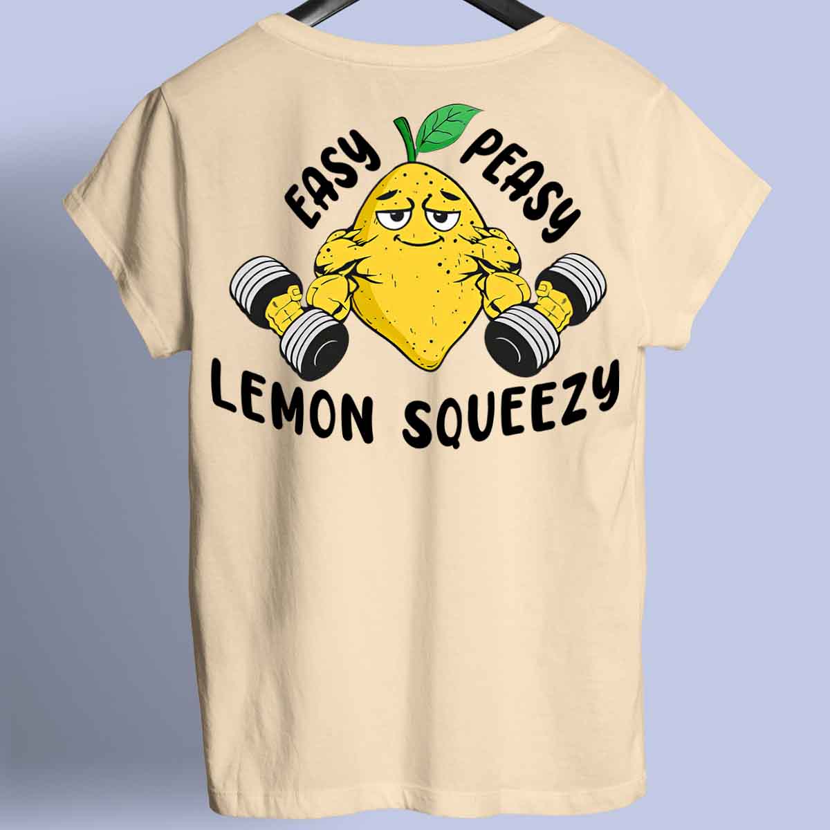 Lemon Squeezy - Premiumskjorta Unisex Baktryck