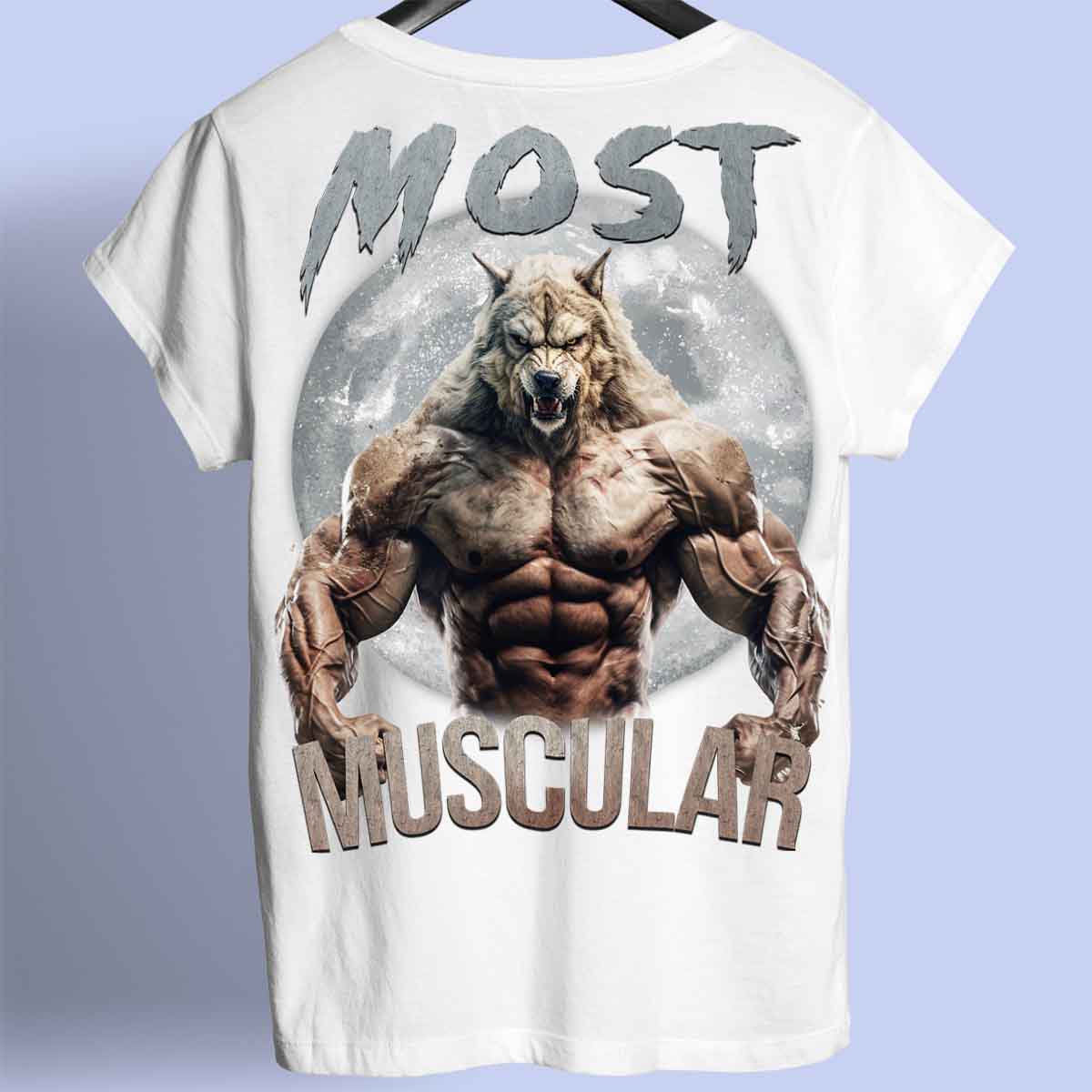 Most Muscular - Camisa Premium Unissex Backprint