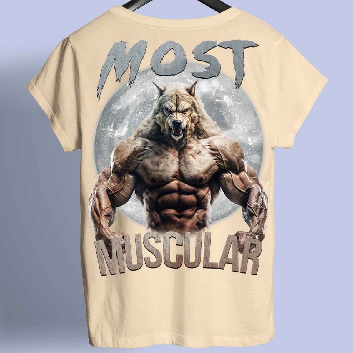 Most Muscular - Camisa Premium Unisex Backprint