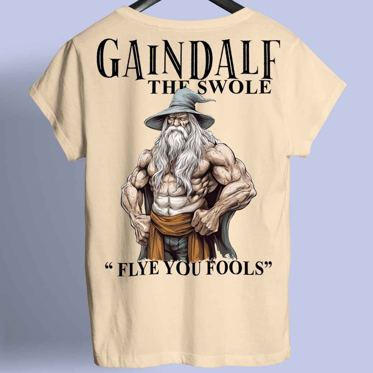 Gaindalf - Premium shirt, unisex-rugafdruk