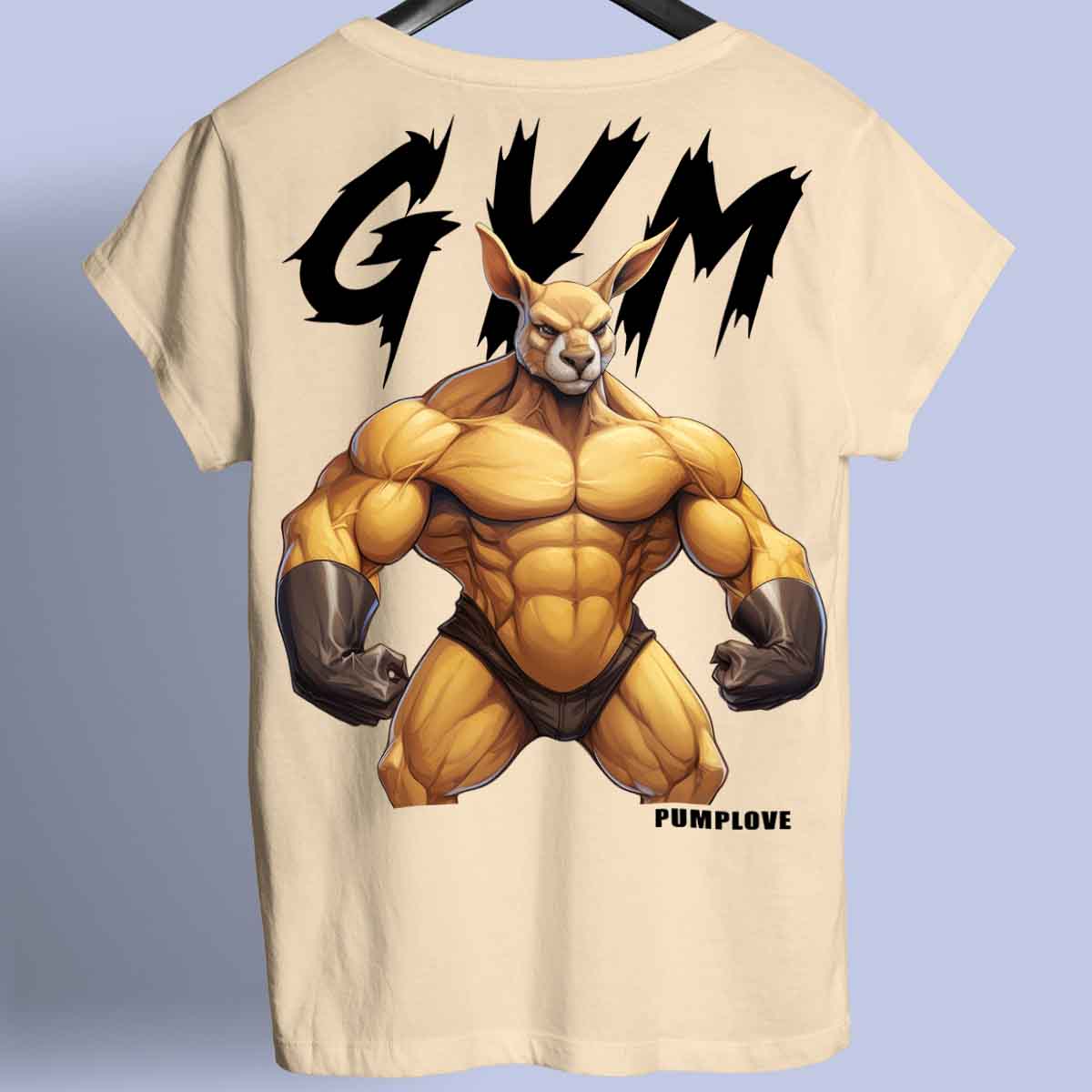 Gym Kangaroo - prémiové tričko Unisex s potiskem