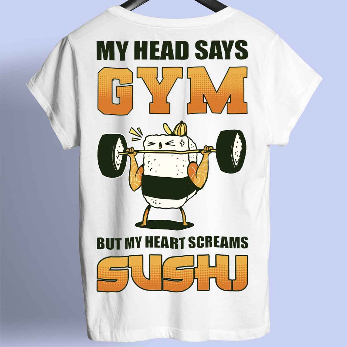 Sushi - Premium T-shirt Unisex Baktryck