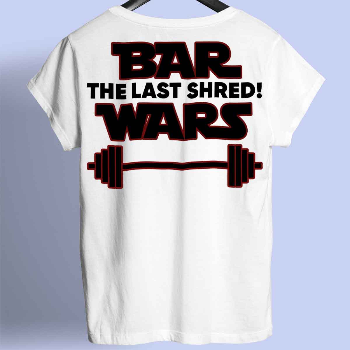 Bar Wars - prémiové tričko Unisex Backprint