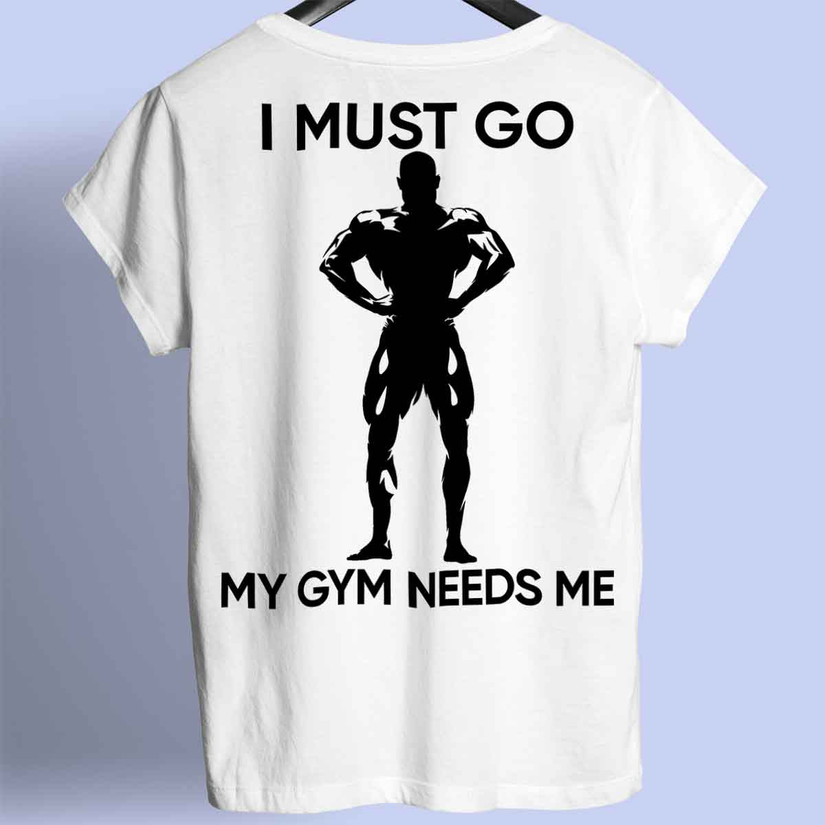 Must Go - Camisa Premium Unissex Backprint