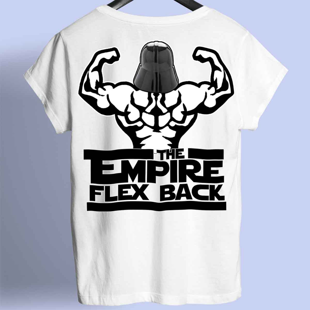 Flex Back - Premium paita Unisex taustaprintti