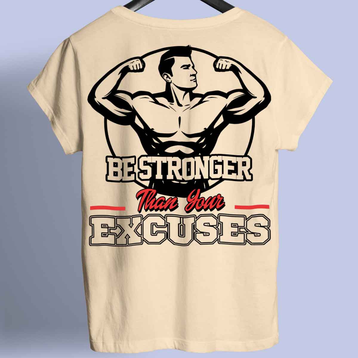 Be Stronger - Premiumskjorta Unisex Baktryck