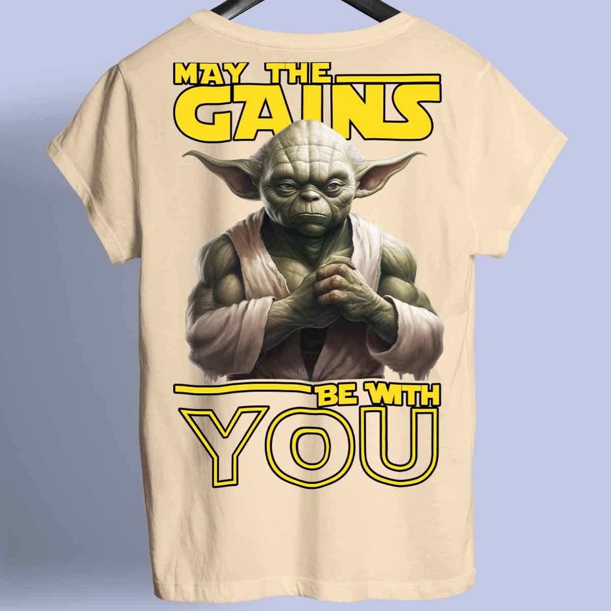 Gains - Camisa Premium Unissex Costas