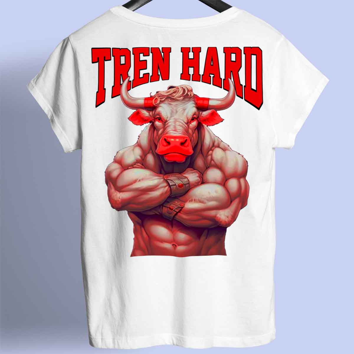 Tren Hard - Prémiová košile Unisex Backprint