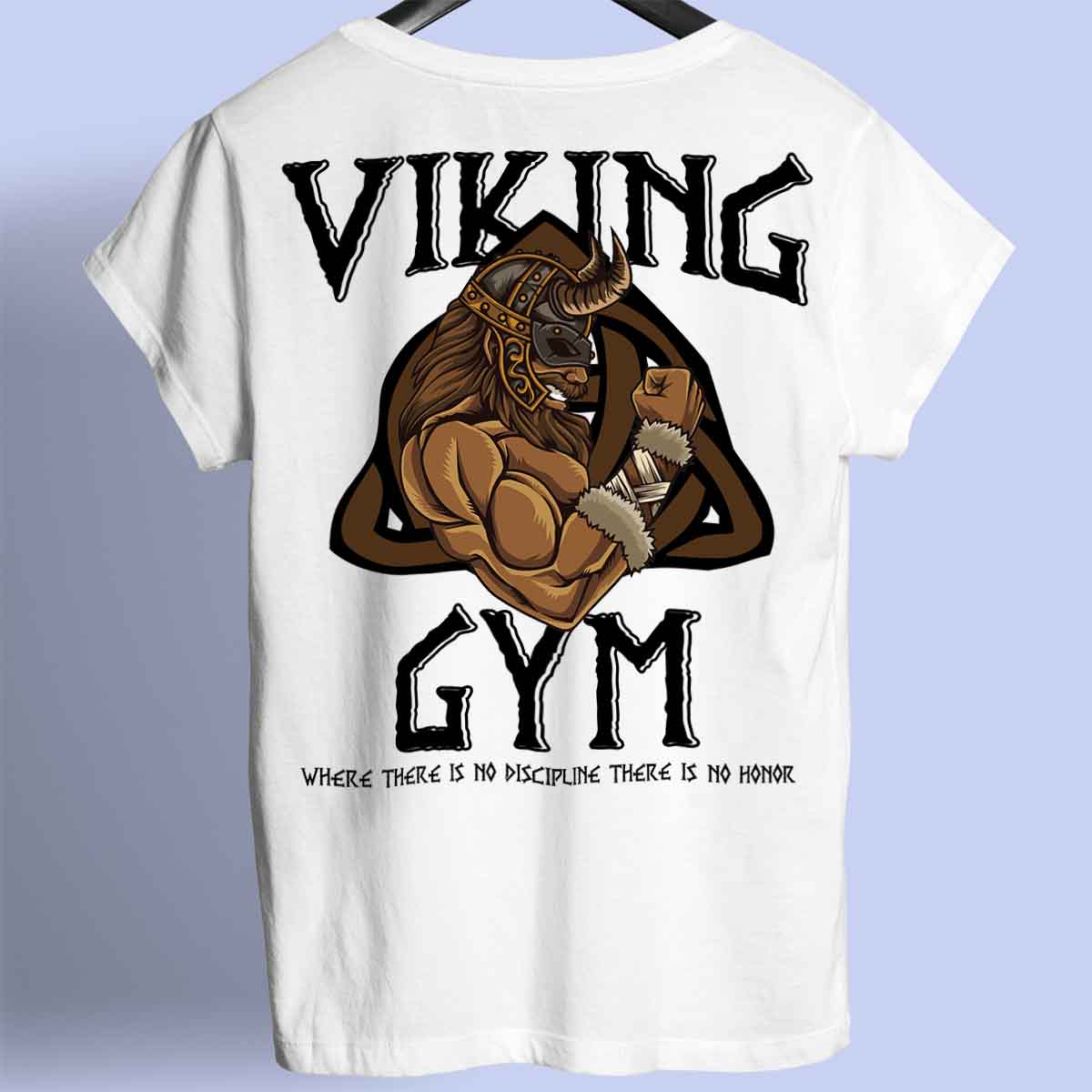 Viking Gym - Maglietta Premium con stampa unisex