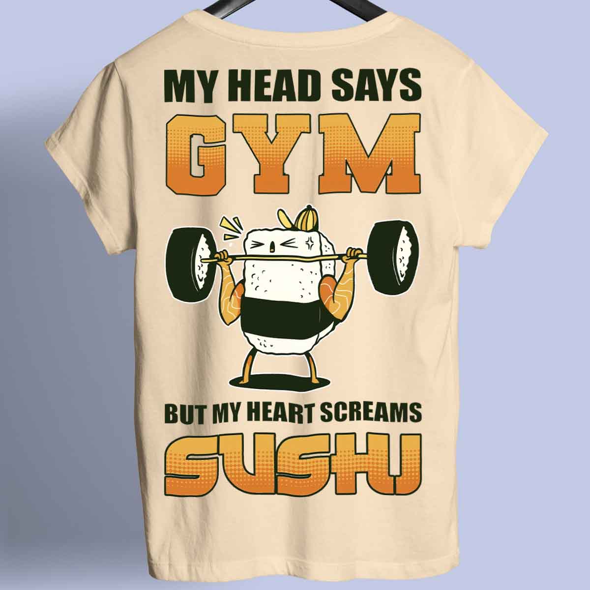 Sushi - Premium T-shirt Unisex Baktryck