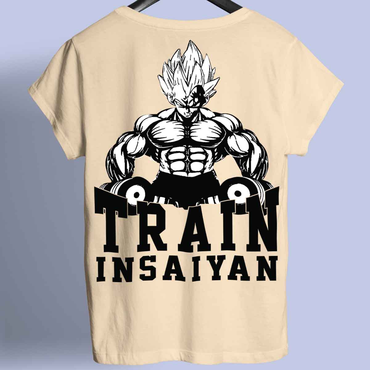 Train Insaiyan - T-Shirt Premium Unisex Backprint