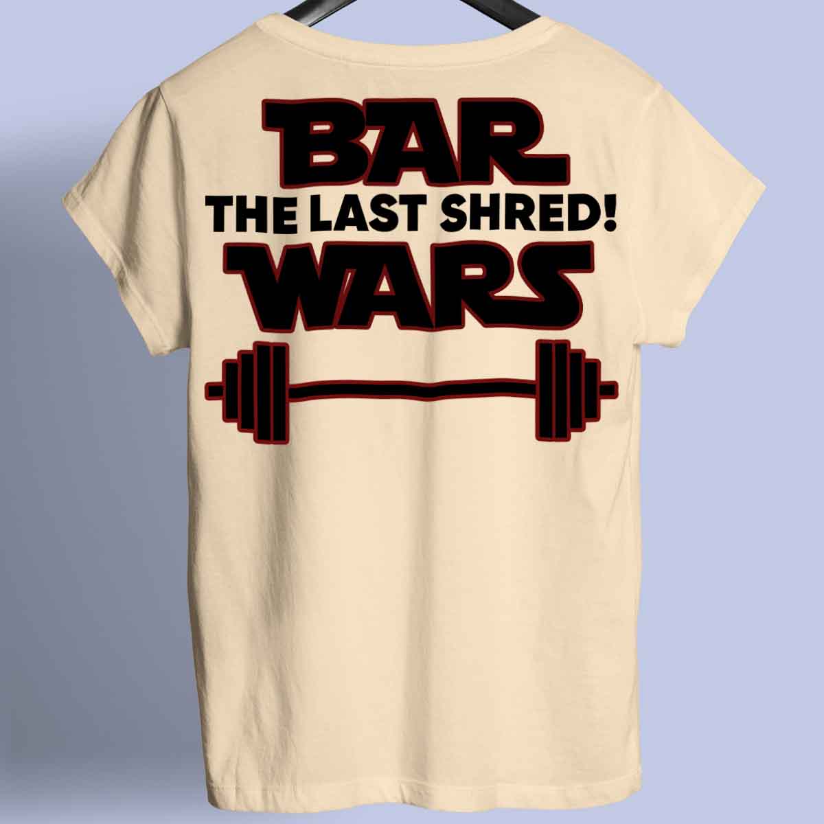 Bar Wars - Premium T-Shirt Unisex Backprint