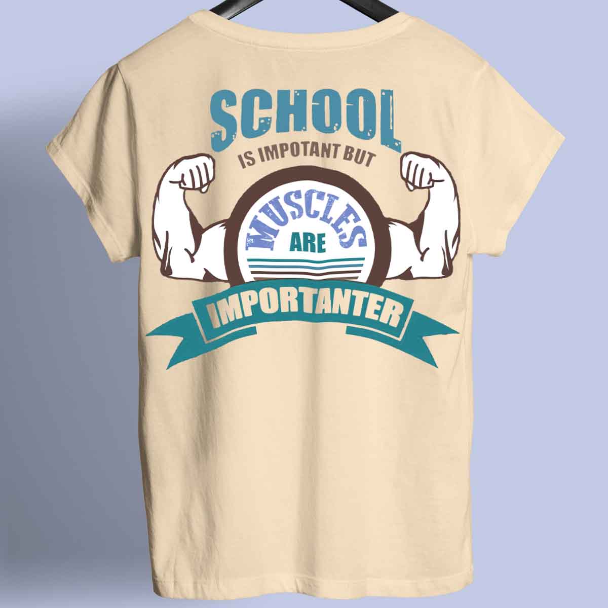 Importanter - Camiseta Premium Unissex Backprint