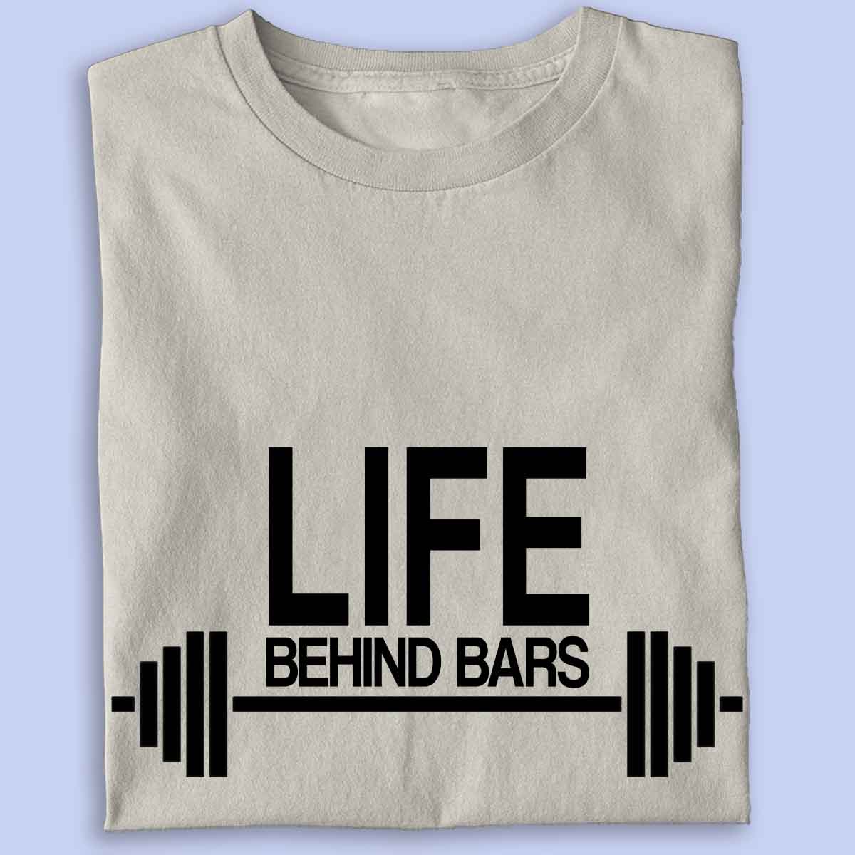 Behind Bars - Premium-paita unisex