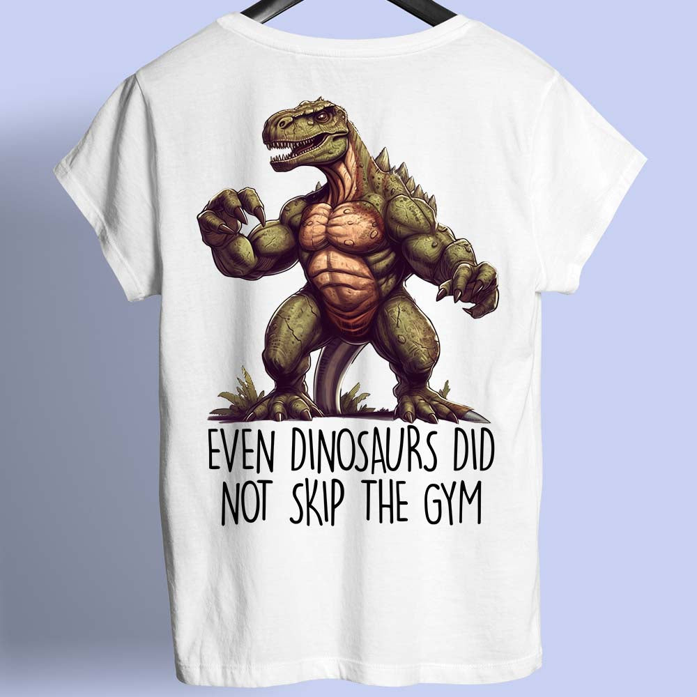 Dinoskip - T-shirt ryggtryck